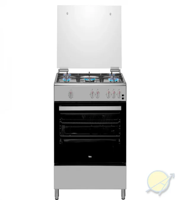 FS 902 5GG SS LPG – Free Standing Cooker Gas with 5 zones in 90cm