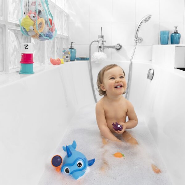 Badabulle Rigolo & Co 8-Piece Bath Set Multi-Colored
