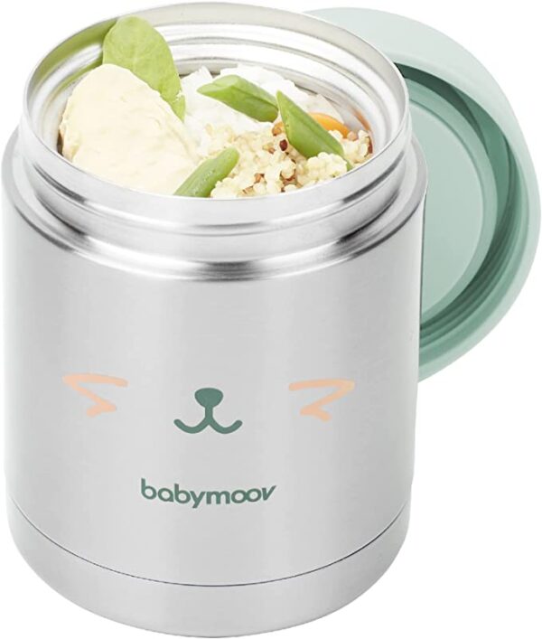 Babymoov Insulated box stainless steel baby food flask 350ml