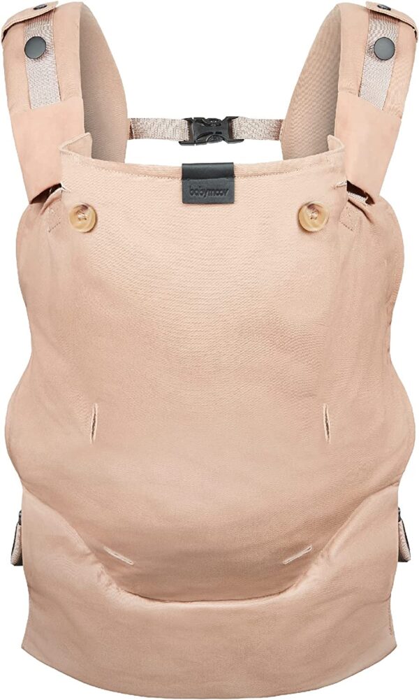Babymoov – Moov & Boost Babymoov Baby Carrier and Travel Booster Seat – Hazelnut