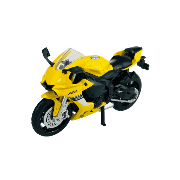 YAMAHA YZF-R1 – Yellow | Die-Cast Replica, Ultimate Collector’s Item, Limited Edition | Size – 1:12, For Kids 3+