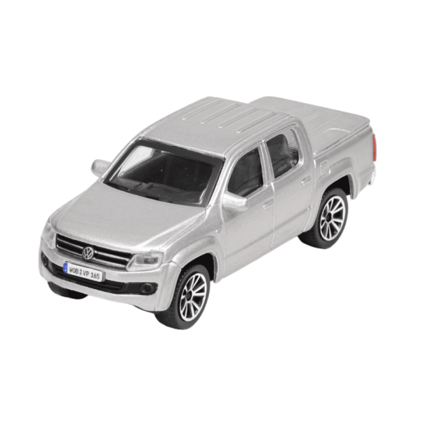 Volkswagen Amarok – Silver | Die-Cast Replica, Ultimate Collector’s Item, Pickup Trucks | Toy Vehicles, Metal Toy Car Model – Pull Back Collection | Size – 1:48, For Kids 3+