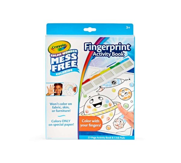 Color Wonder Fingerprint Activity Book