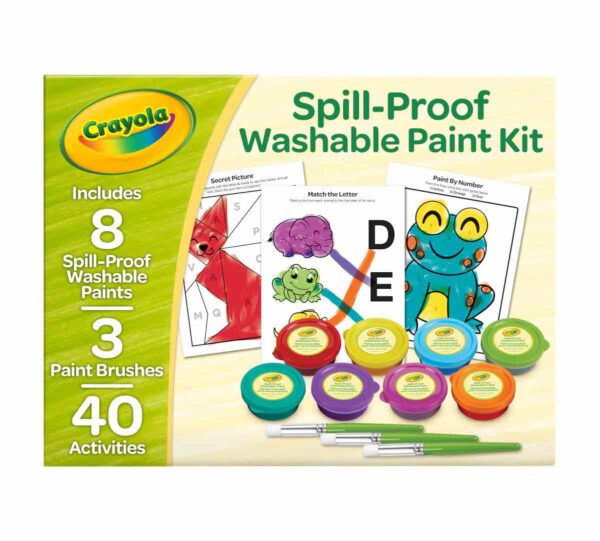 Spill-Proof Paint Activity Kit