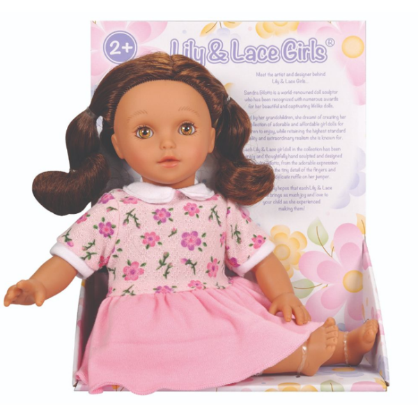 Lotus – 11.5″ inch, Soft-bodied Baby Doll – Hispanic