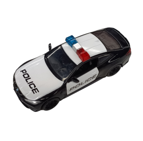 MSZ – BMW M4 (G82) – Black | 1:64 Sized Car | Die-Cast Replica, Ultimate Collector’s Item, Toy Car, Police Car | Size – 1:64, For Kids 3+