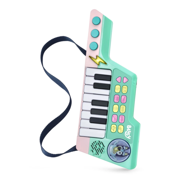 VTech - Bluey Bluey's Keytar Toy (Green) | It has 5 Instrument Sounds, Phrases, Sound Effects & Melodies, Interactive Musical Toy | Ideal gift for Kids 3, 4, 5+ Years - Image 3