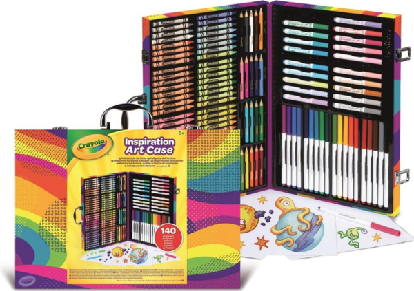 Crayola – Inspiration Art Case – Multicolor | Art Case is the ultimate creative toolkit for artists of all ages | Perfect for aspiring artists, this art case is designed to inspire creativity and make it easy to create stunning masterpieces. Whether you’re at home or on the go, | ideal for ages 4+ up