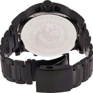 Diesel Mr Daddy watch caseback with engraved branding and dial details visible