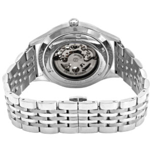 Caseback view of Emporio Armani AR1945 showing exposed automatic movement and rotor