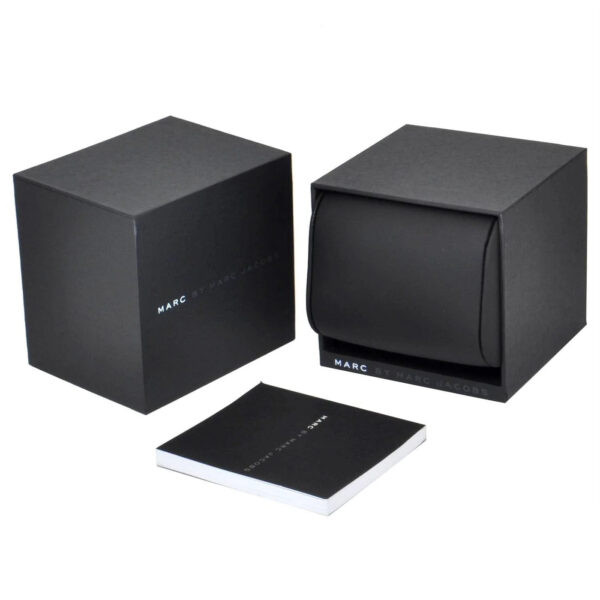 Marc by Marc Jacobs Henry Dinky watch with black branded presentation box and card