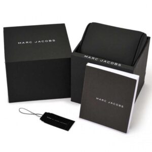 Marc Jacobs Classic Mini MJ1539 watch with packaging box and branded accessories