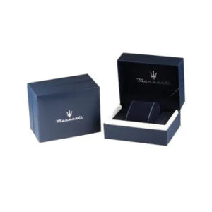 Maserati watch presentation box with trident logo