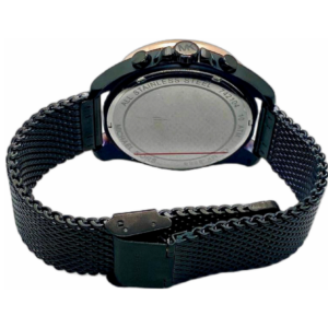 Back view of Michael Kors Brecken MK8868 watch case with stainless steel caseback