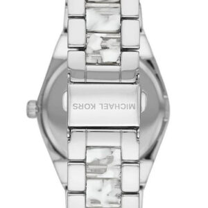 Michael Kors Channing MK6649 watch case back showing Michael Kors branding