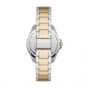 Watch caseback with Michael Kors branding