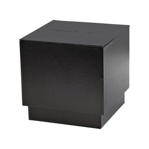 Michael Kors branded black watch box packaging for MK3199 model