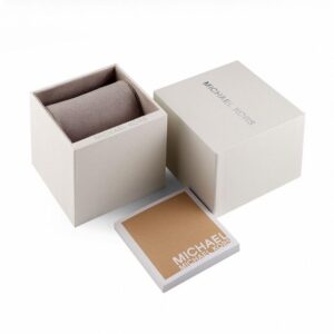 Michael Kors watch gift box and branded microfiber pouch