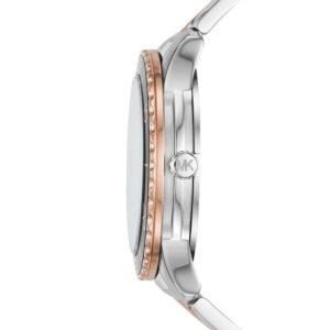 Michael Kors Runway MK6960 side profile showing case thickness and bracelet