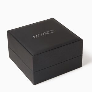 Movado black presentation box for Series 800 watch