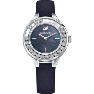 Swarovski Lovely Crystals Mini silver women's watch with crystal bezel and dark dial
