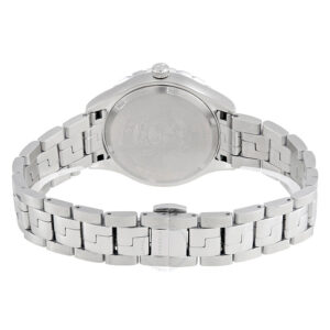 Versace Hellenyium watch caseback view showing stainless steel case